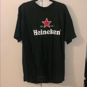 Green Heineken Tee- XL